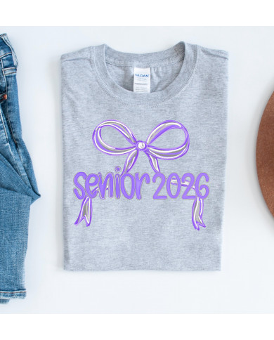 Senior 2026 - purple bow