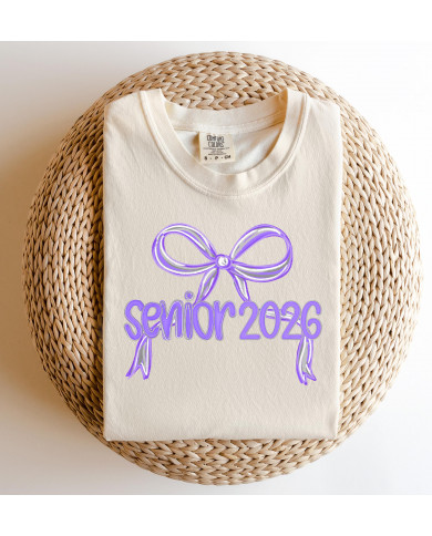 Senior 2026 - purple bow