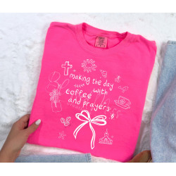 Making the day with coffee and prayers