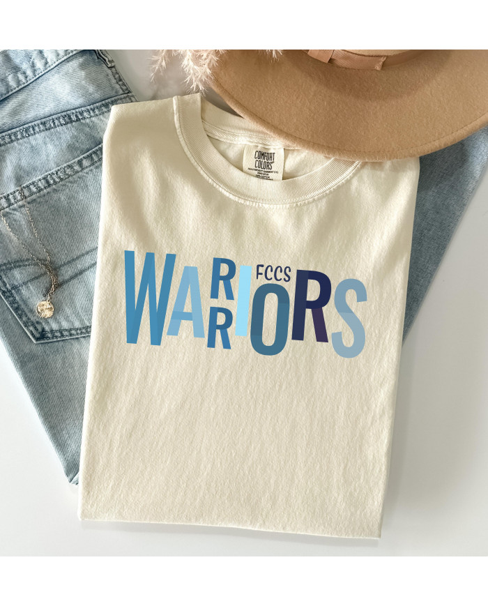 FCCS Warriors Scattered Letters