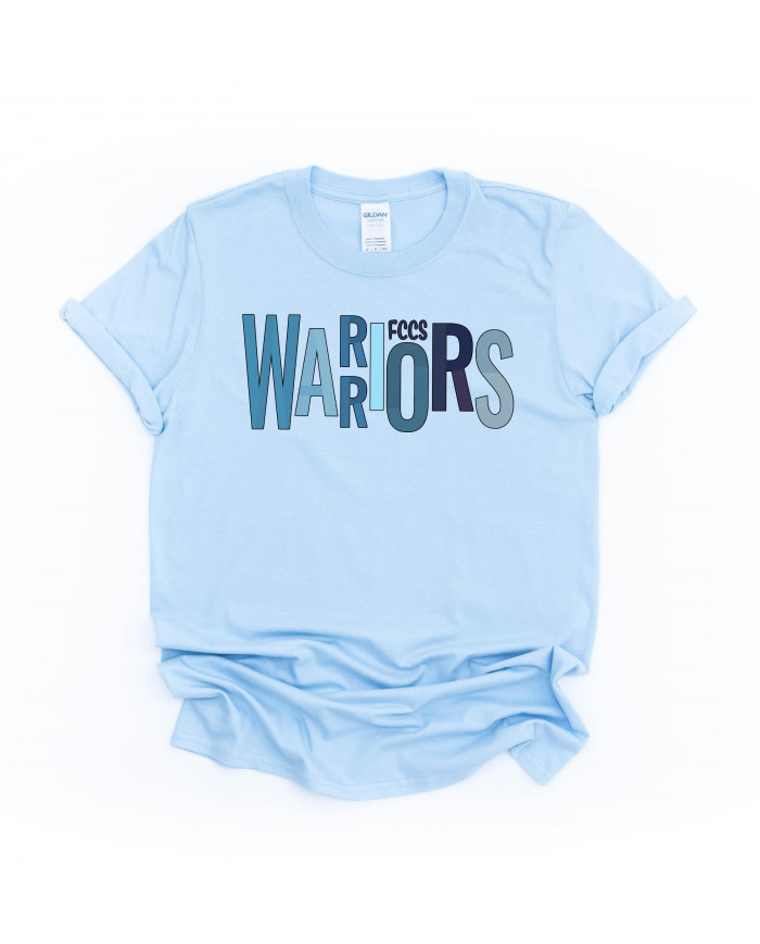 FCCS Warriors Scattered Letters