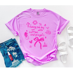 Making the day with coffee and prayers