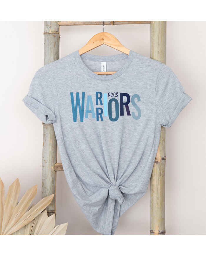 FCCS Warriors Scattered Letters
