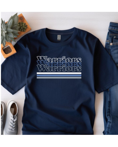 Retro Stacked Warriors