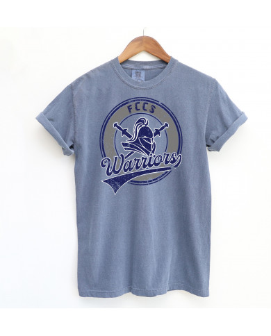 Warriors  Circle Retro