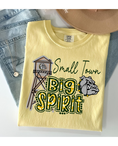 Small Town Big Spirit - Crowville- Comfort Colors