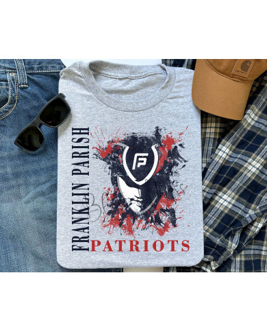 Franklin Parish Mascot Splatter