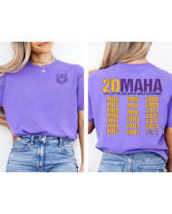 LSU World Series Omaha - front and back