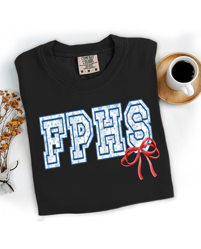 FPHS floral with bow - Patriots